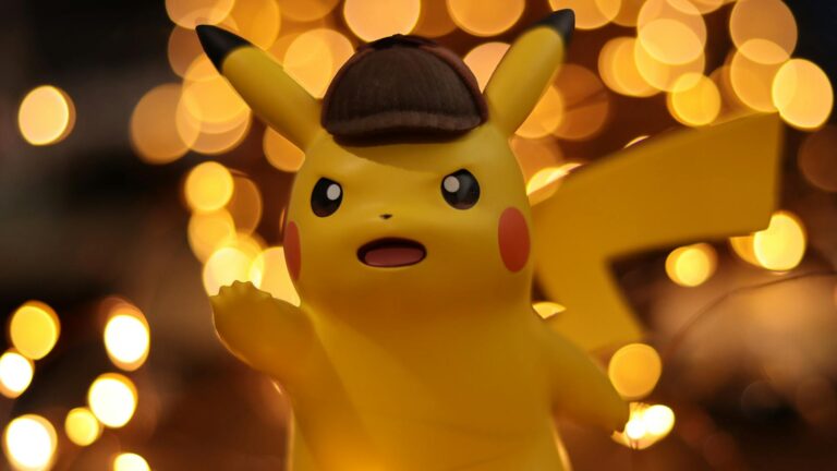 close up photo of pokemon pikachu figurine